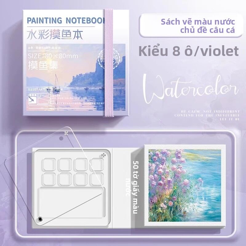 KABAXIONG | Bộ Màu Nước Nhỏ gọn Không Độc hại cho Du Lịch và Vẽ Phác Thảo