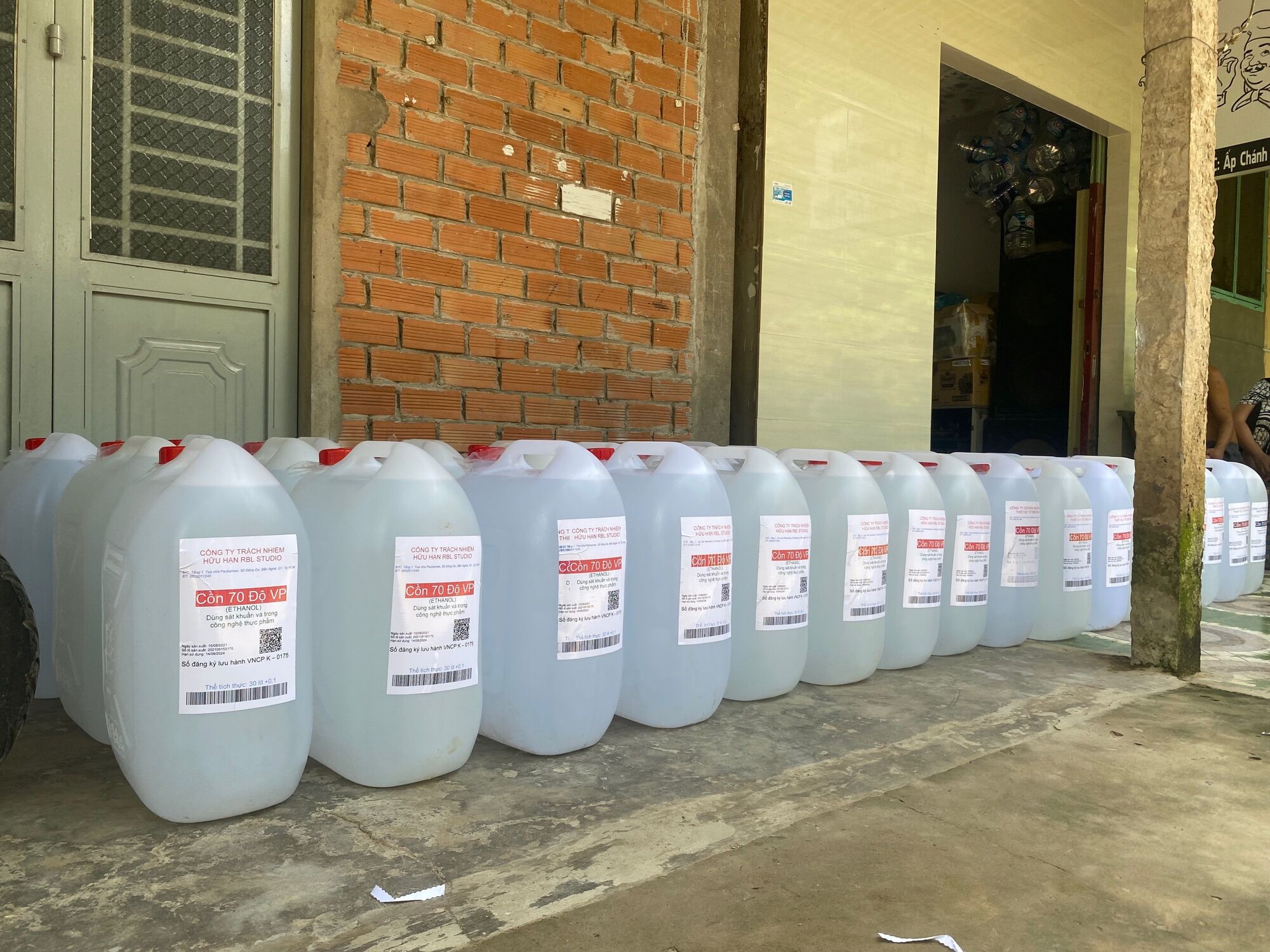 Dung dịch sát khuẩn can 5 lít