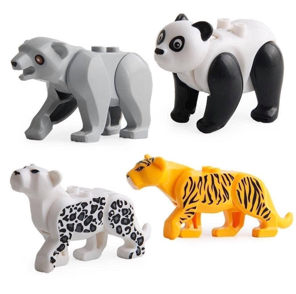 Lego thú gồm 12 thú cho bé từ 2,5 tuổi