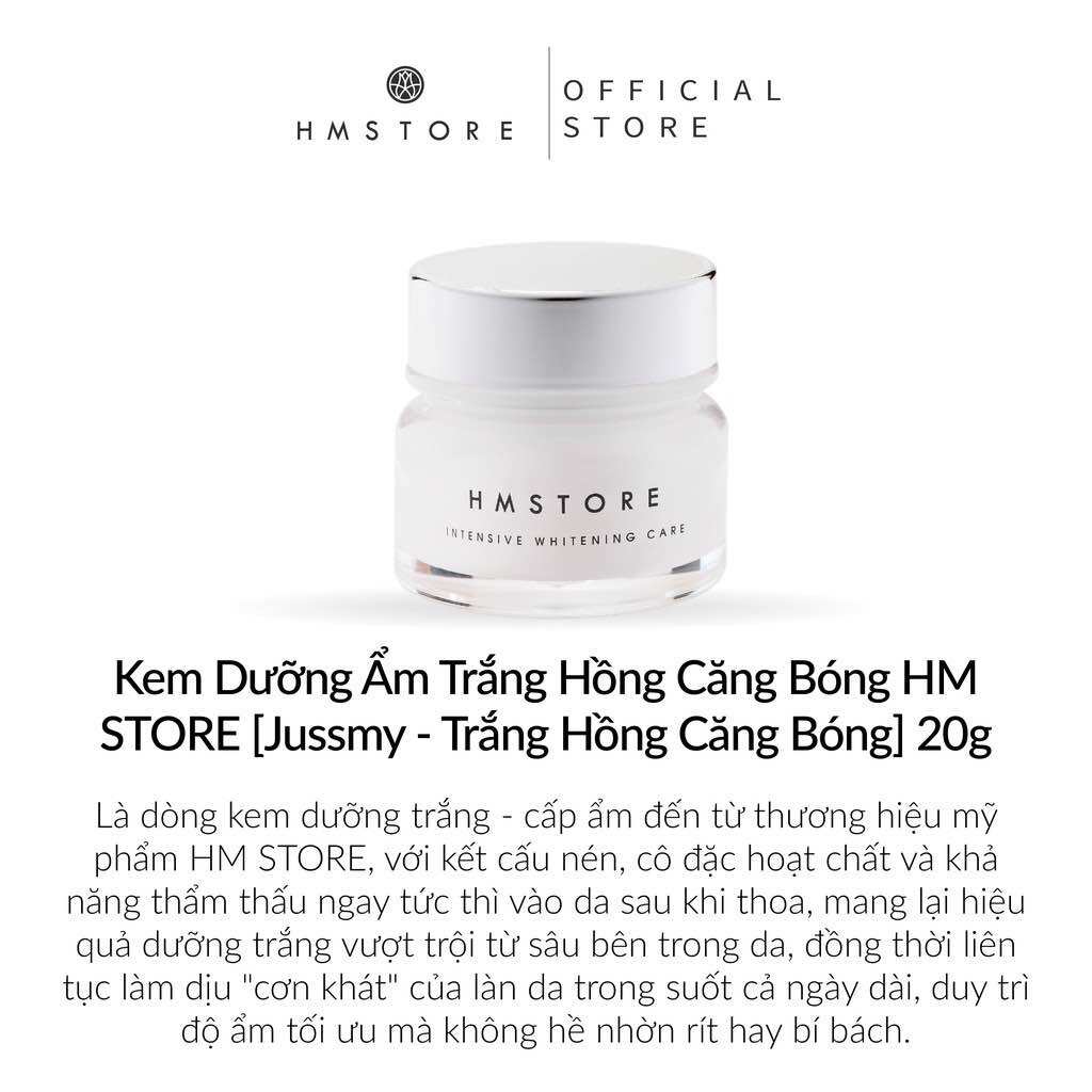 KEM FACE TRẮNG HỒNG HM STORE