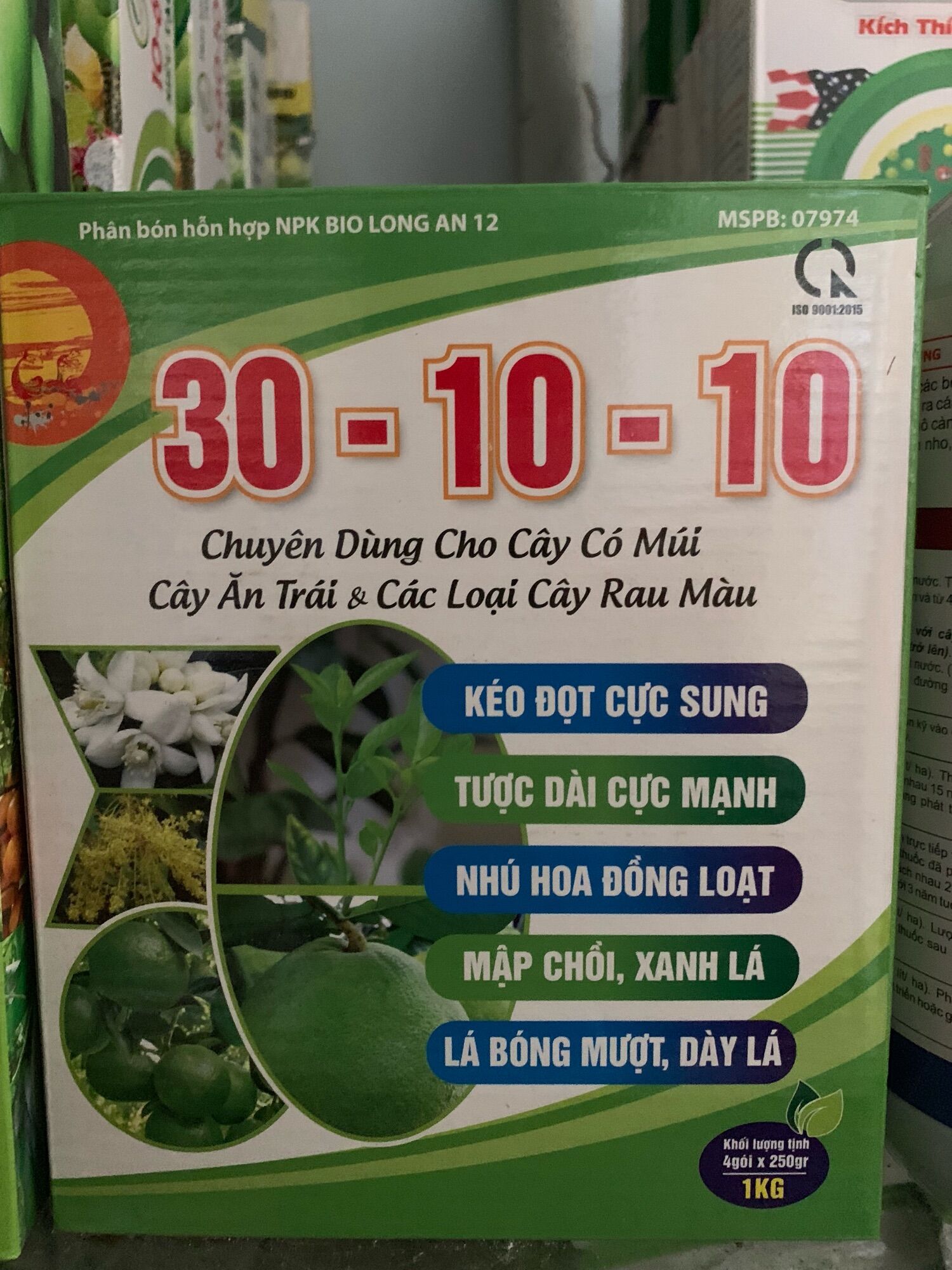Npk 30-10-10 của thương hiệu quả cầu lửa