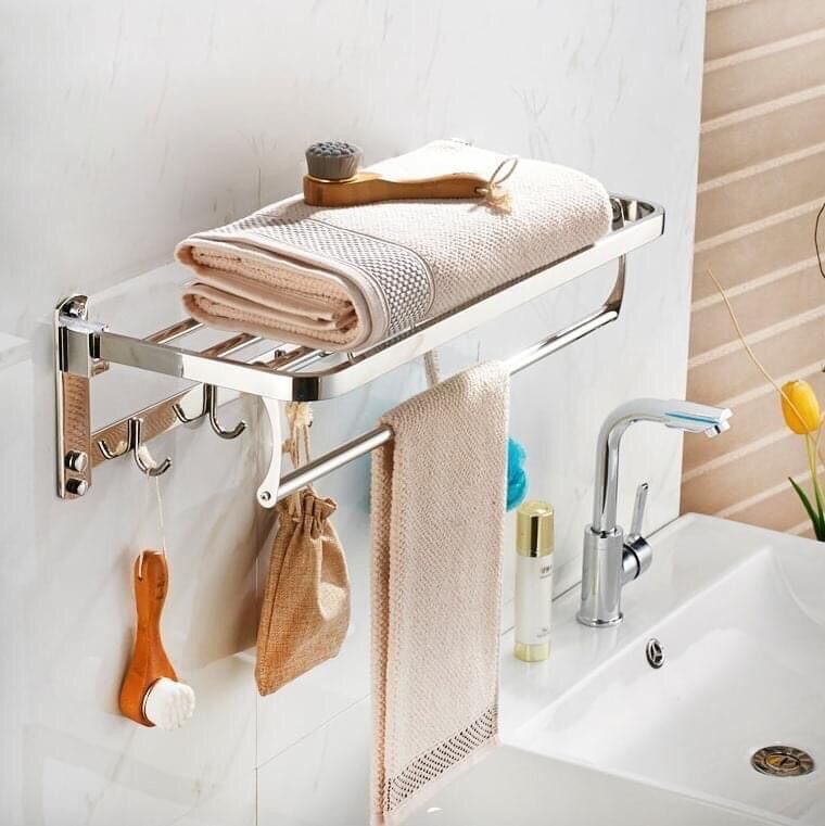 Giá treo khăn xếp inox 304