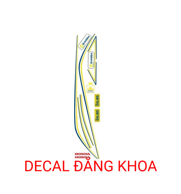 Tem chỉ đủ màu cho các dòng xe ga(sh,vision,lead.....)
