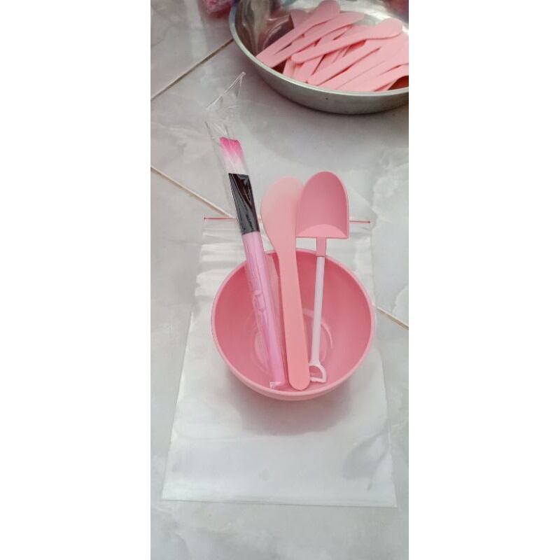1 Bộ bát trộn đắp mặt nạ 4 món