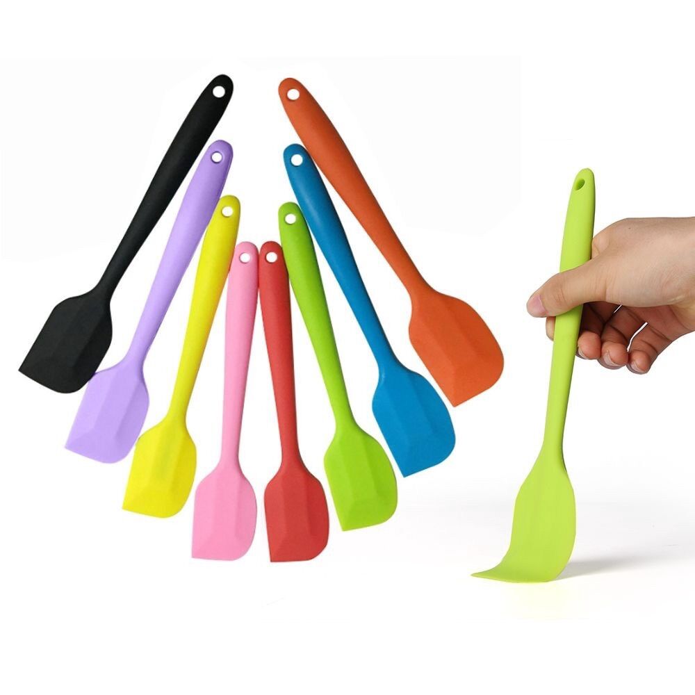 Spatula - phới dẹt vét kem silicon nhiều màu