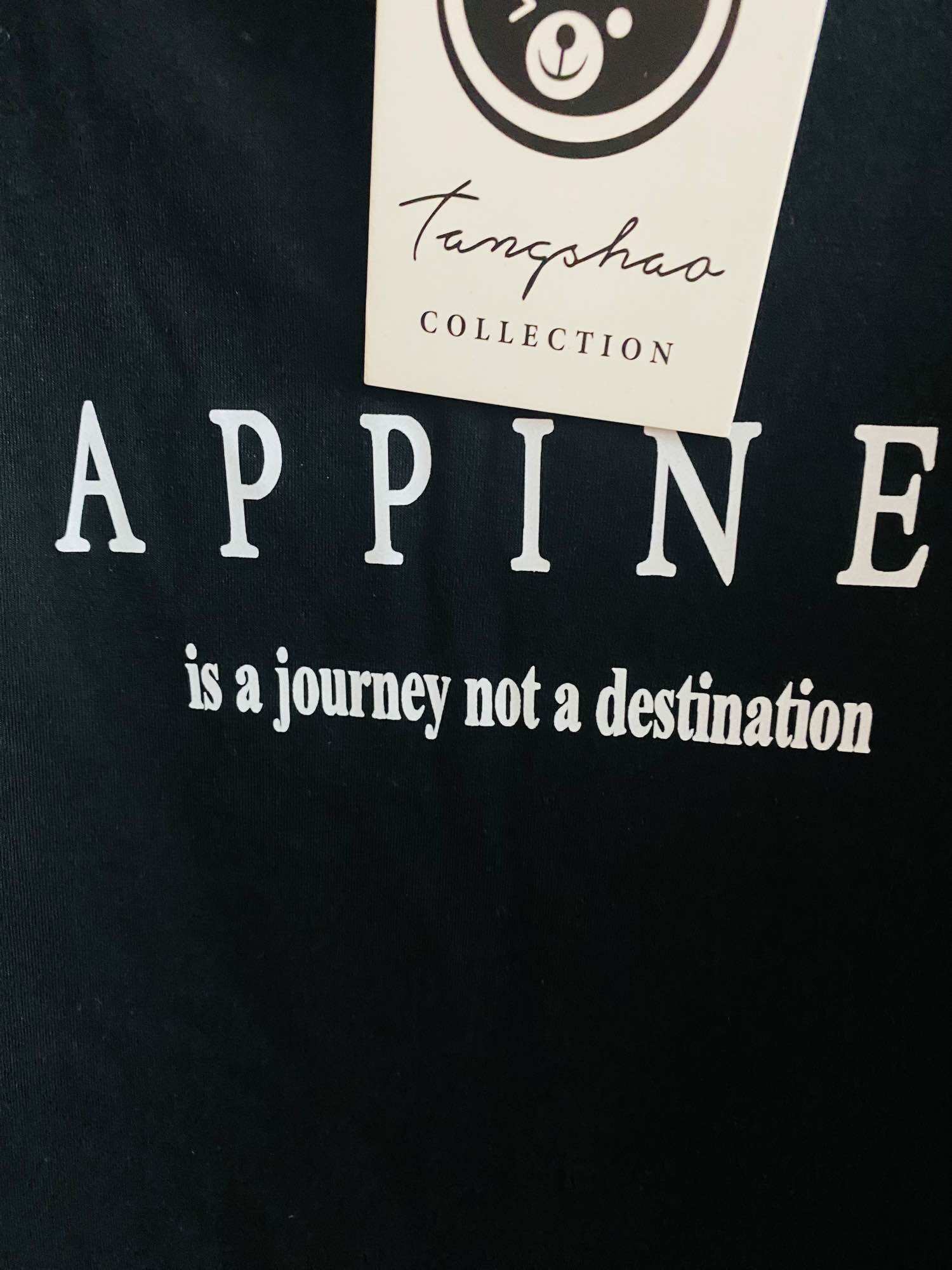 Áo Thun BABYTEE chữ HAPPINESS, chất COTTON 4 chiều
