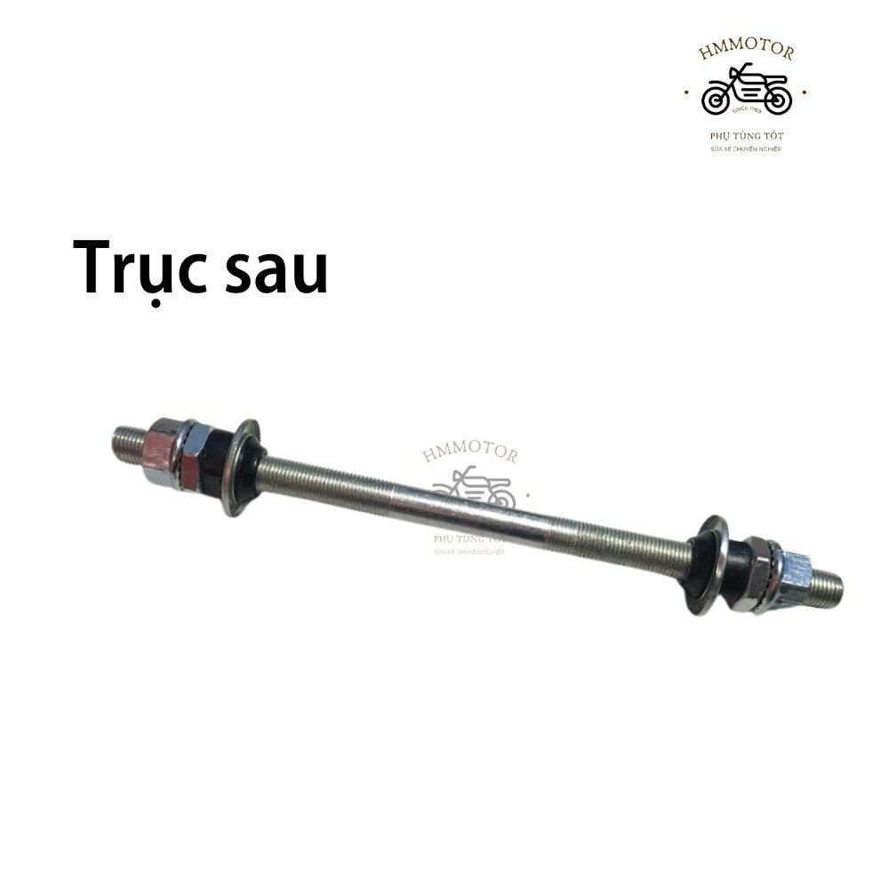 Trục xe đạp trước sau
