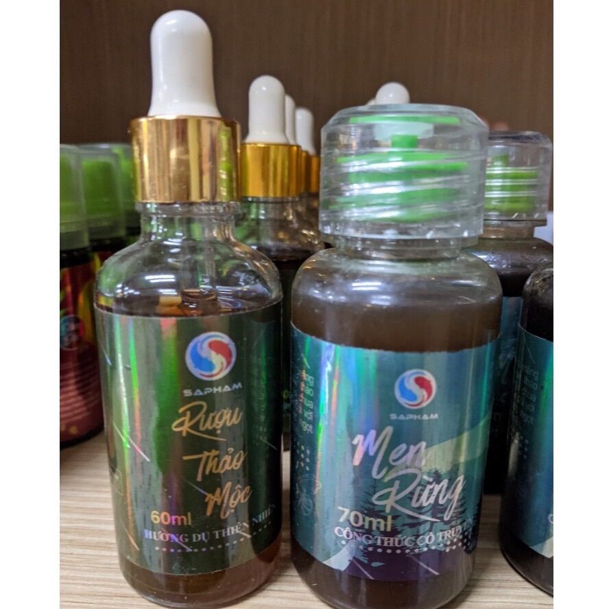 Combo Bộ Hương Liệu Câu Cá Chép Cũ Sa Phạm (Rruou Thảo Mộc, Men Rừng)