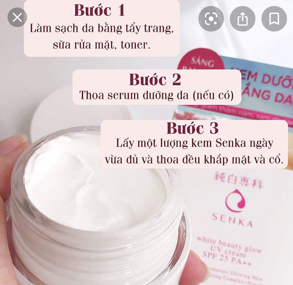 [HCM]Senka Kem dưỡng trắng đêm 15g ( hàng có sẵn)