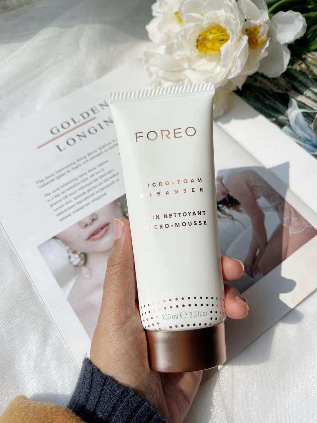 Sữa rửa mặt tạo bọt Foreo Micro Foam Clearser 100ml