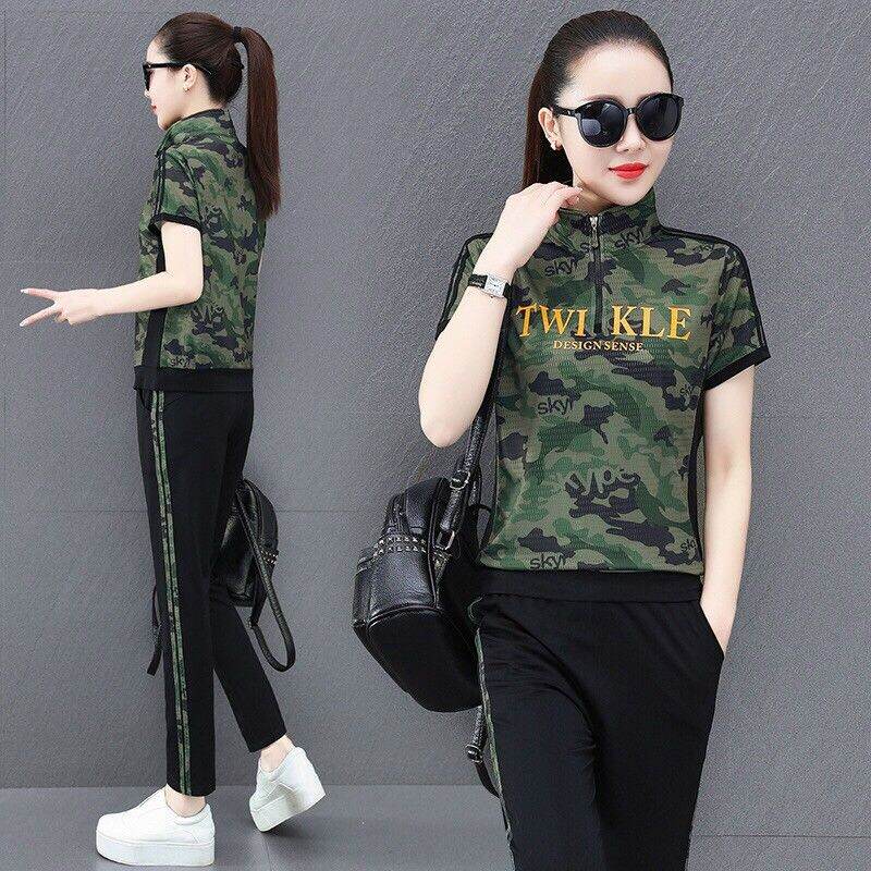 ĐỒ BỘ NỮ PHỐI LÍNH CAO CẤP MẪU MỚI