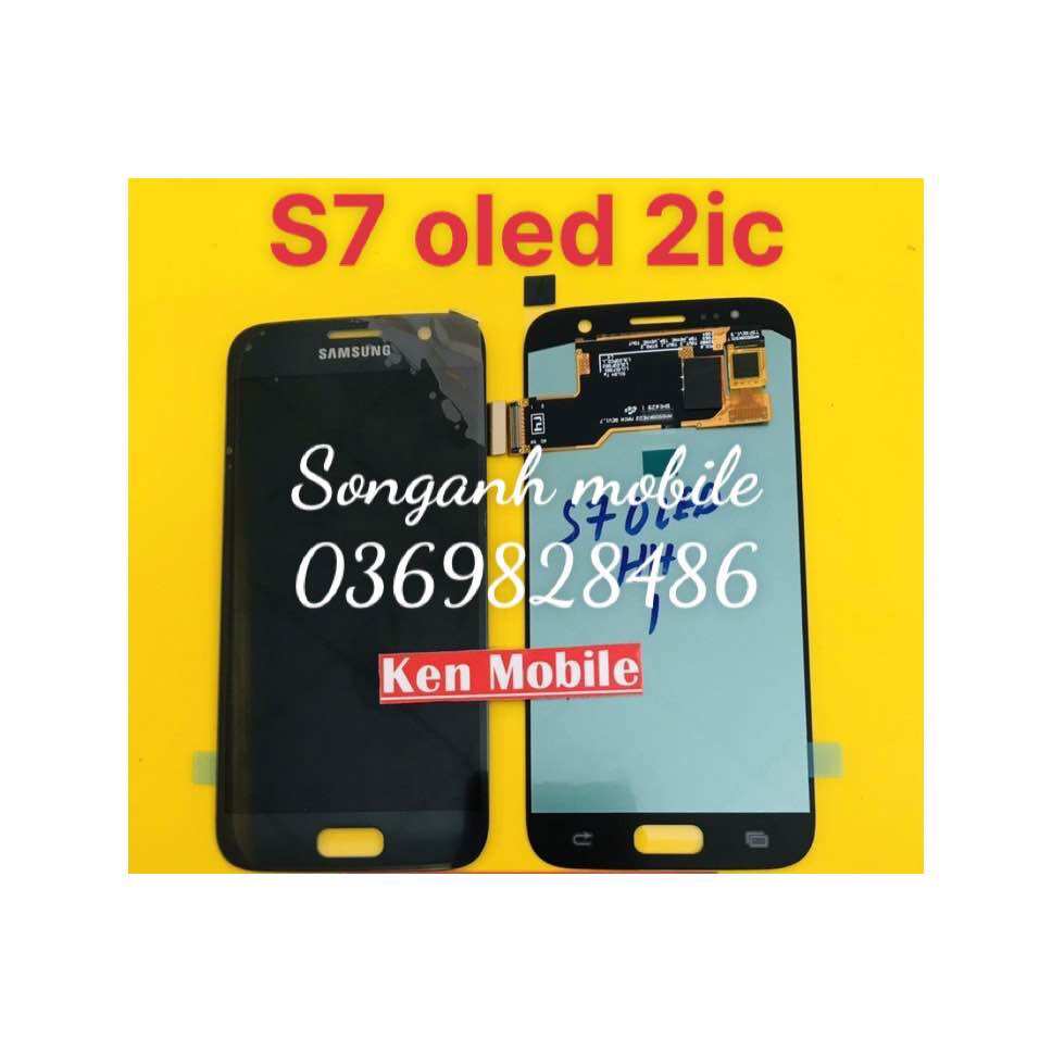 Màn Hình Samsung S7 / G930F Loại OLED - 2iC (tặng Kèm keo dán)