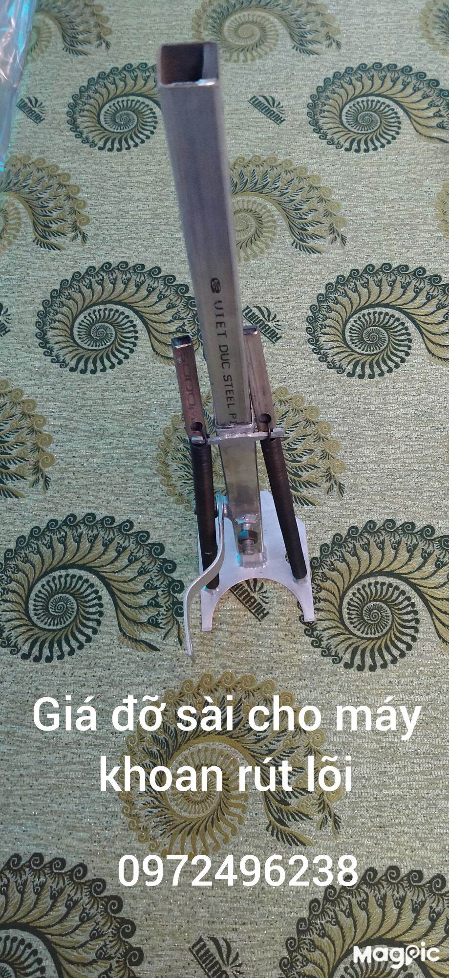 Bệ giá đỡ máy khoan rút lõi Dongcheng dzz190 và DCA azz190