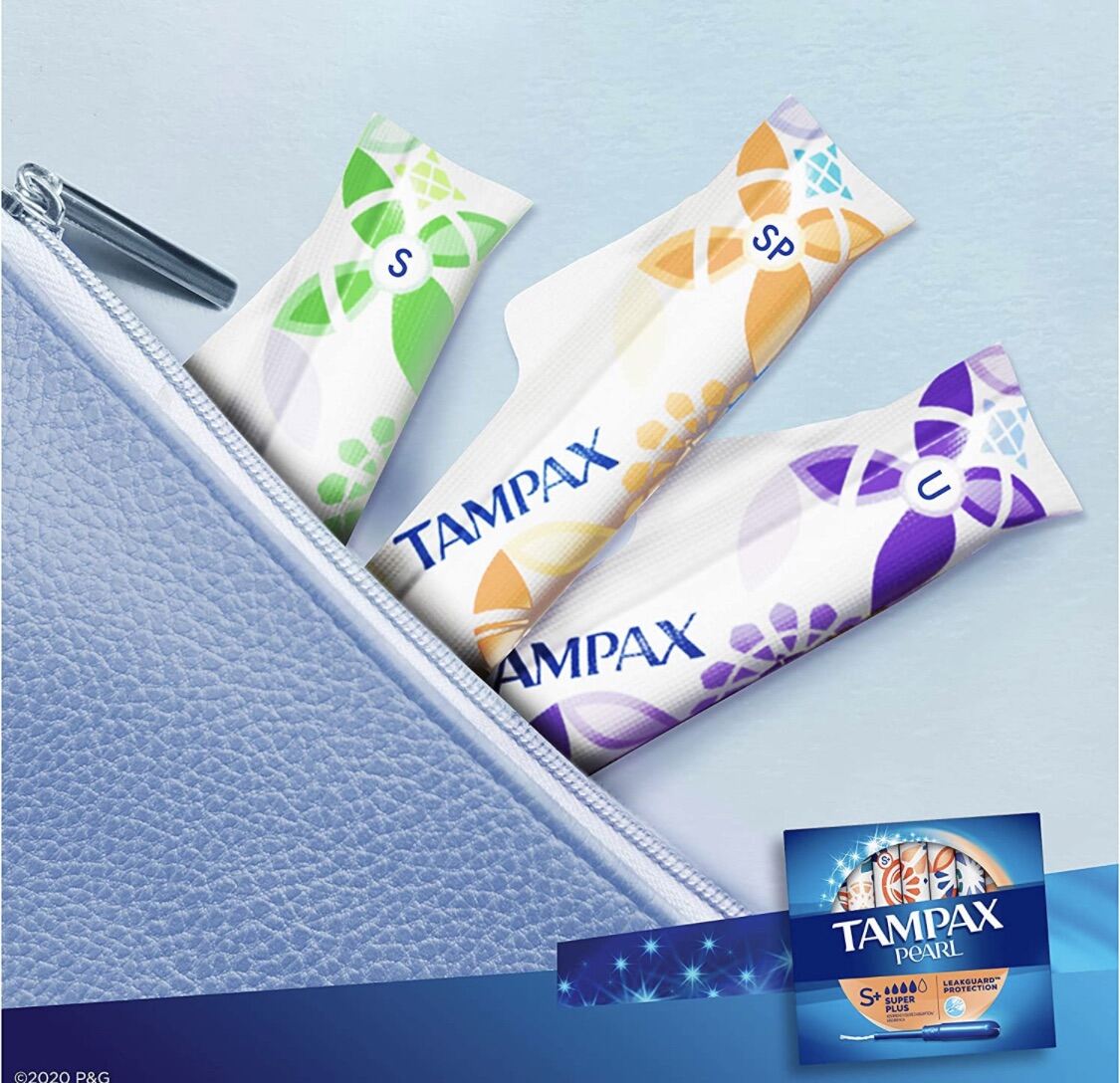 Tampon Tampax Pearl Băng Vệ sinh dạng ống của Mỹ nhập khẩu