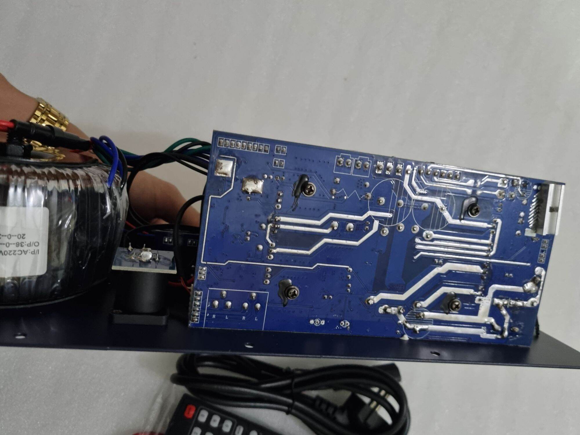 Board mạch loa kéo 4 tấc đôi công suất lớn