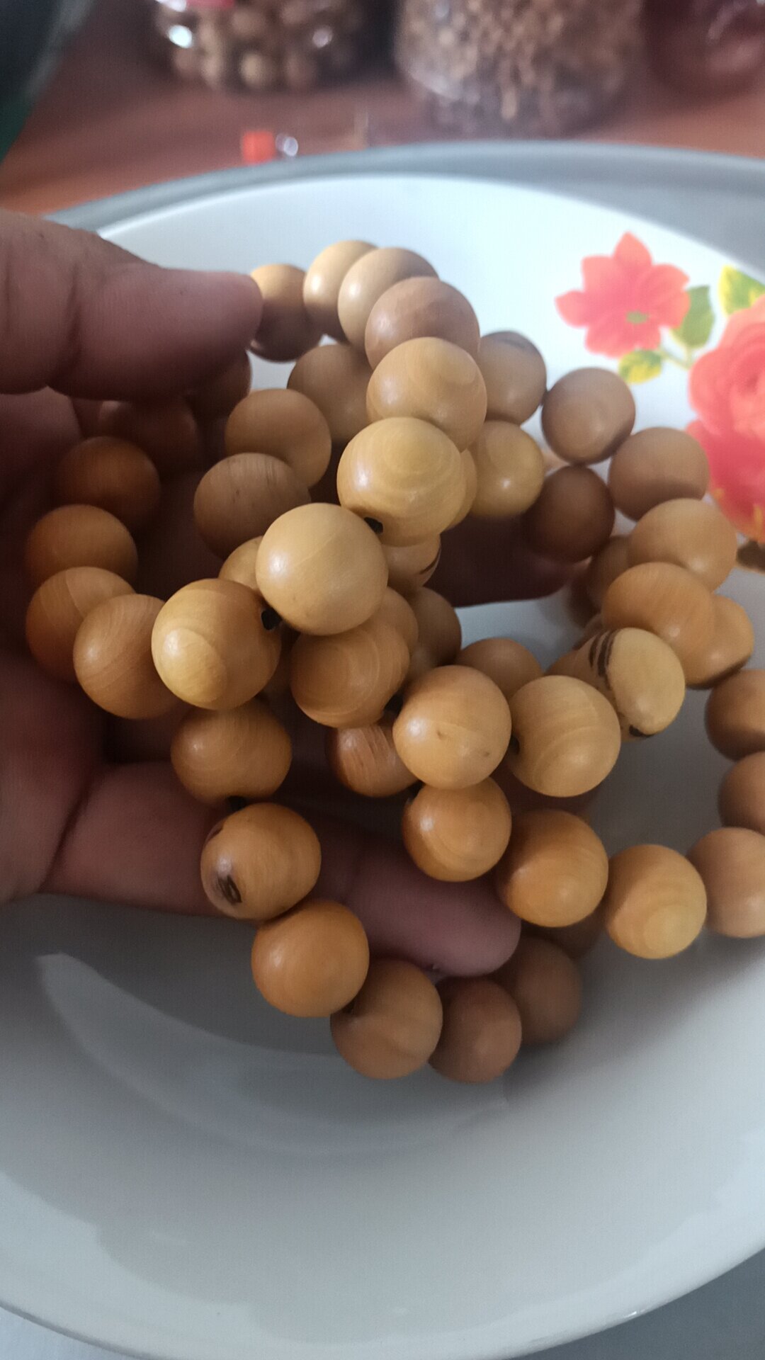 chuỗi gỗ quỹ kiến sầu 15li (giác gỗ)