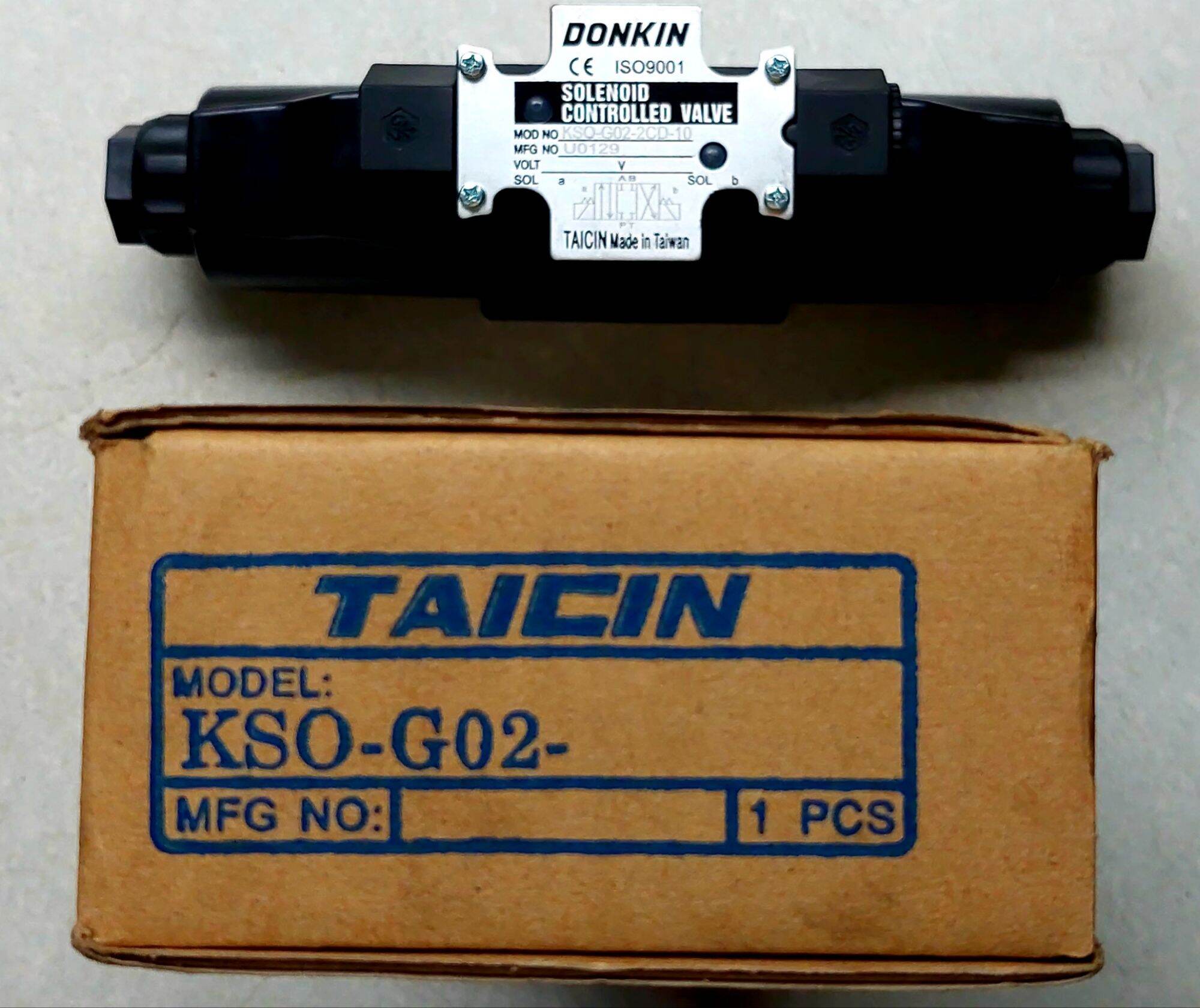Van thủy lực 2 đầu donkin 24vdc- máy bẻ đai- hàng chính hãng