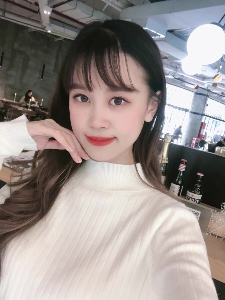 Áo len cổ 3 phân gân to dáng basic