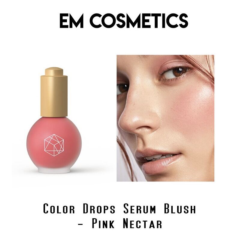 Kem Má Hồng Serum Em Cosmetics Color Drop Serum Blush - Pink Nectar