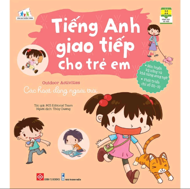 SÁCH - Tiếng anh giao tiếp cho trẻ em - Các hoạt động ngoài trời
