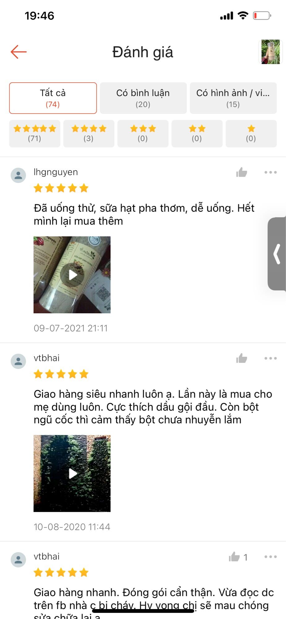 Sữa hạt dinh dưỡng