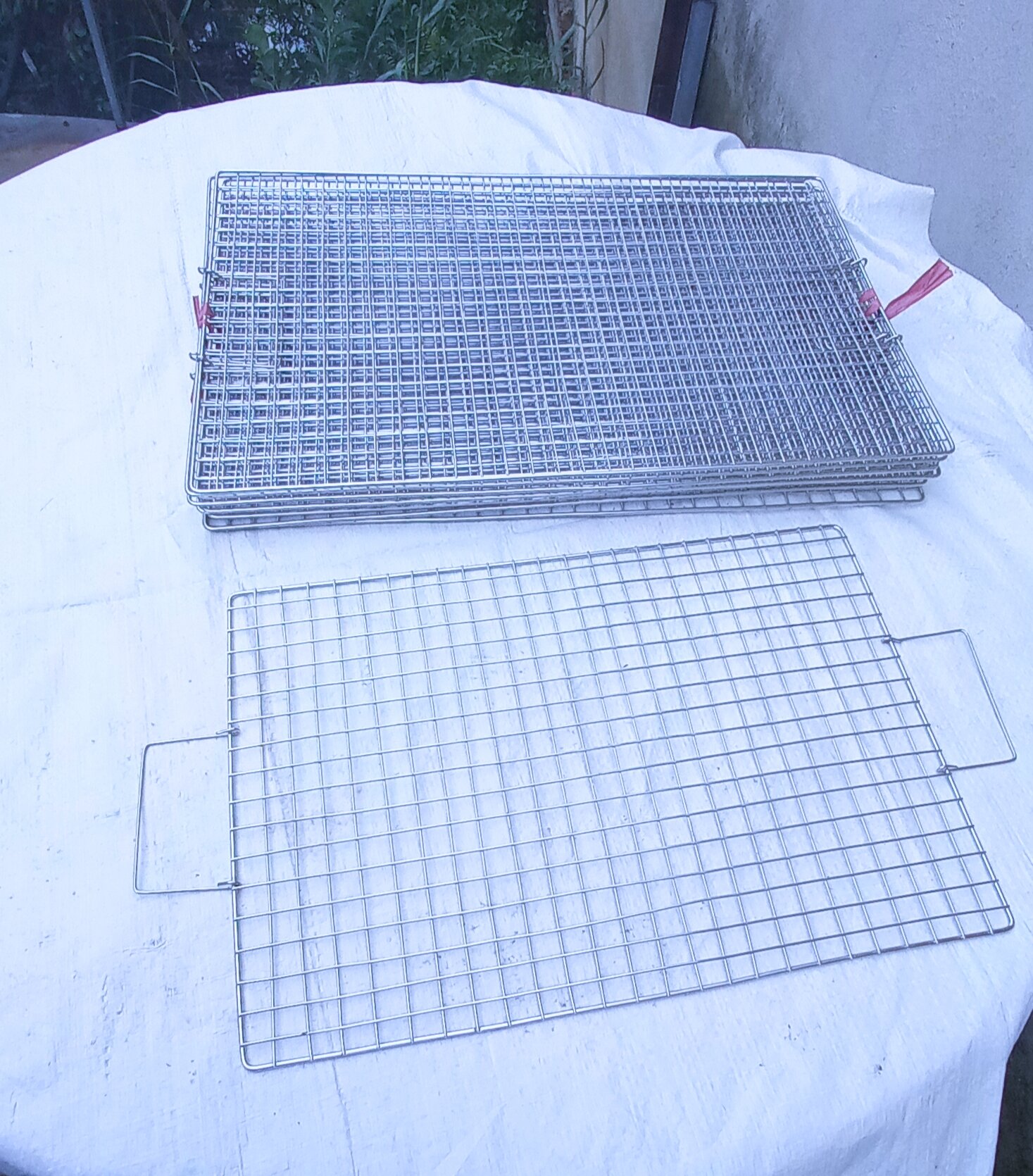 Vĩ nướng thịt inox