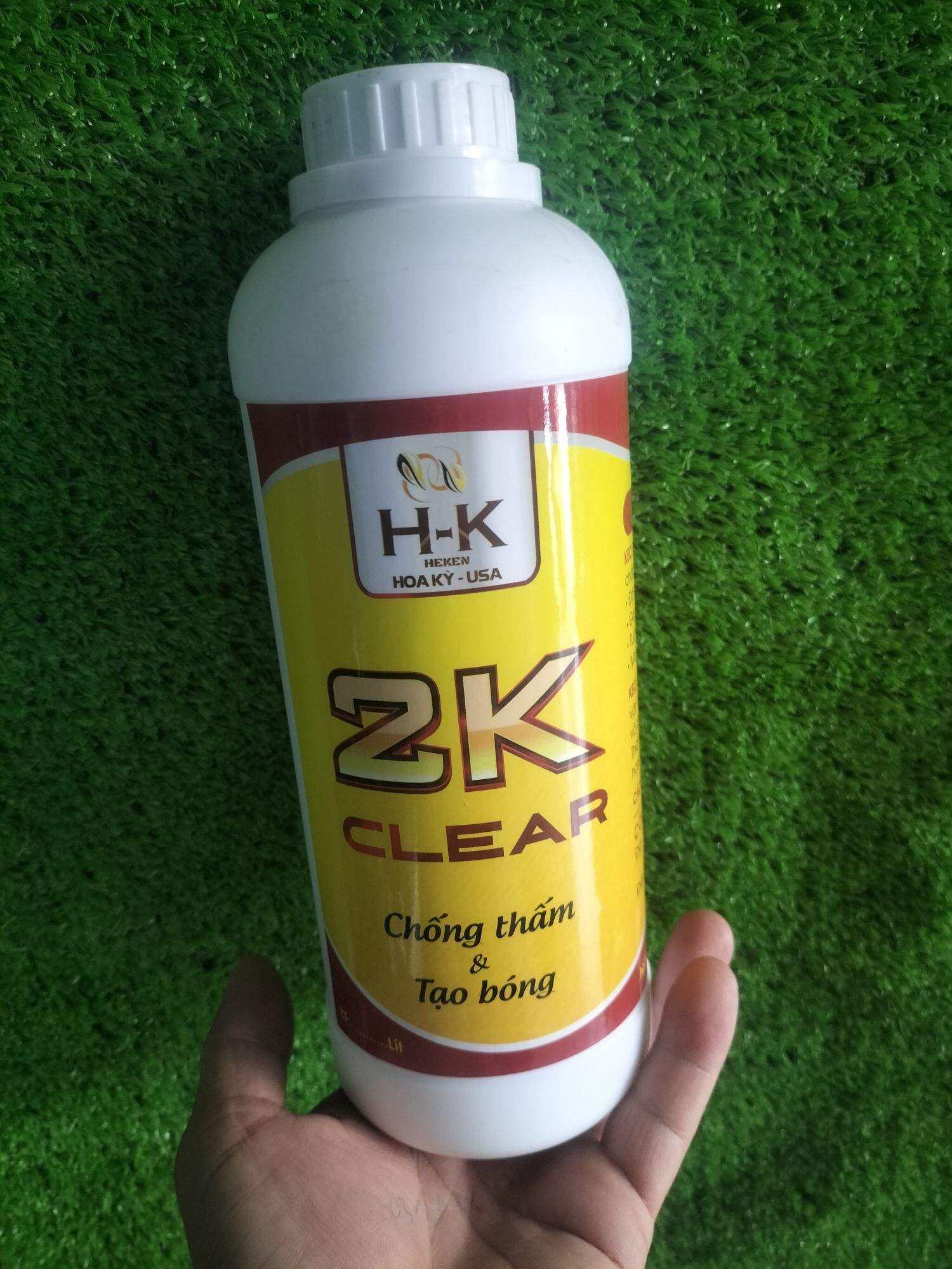 KEO BÓNG NƯỚC 2K( giúp tạo bóng và chống thấm cho sản phẩm như mây tre lá,gỗ,đồ mỹ nghệ ván ép,thạch cao,sắt kim loại ,tường,sàn nhà,châu kiểng....