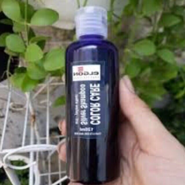 [HCM]Dầu gội khử vàng elgon silver size mini đi du lịch 120ml