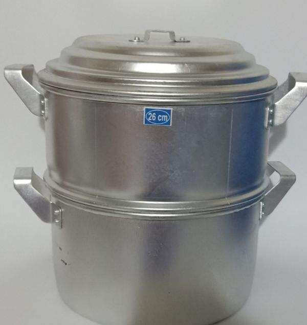 Nồi hấp đa năng bằng nhôm loại hấp được 3 kg gạo nếp