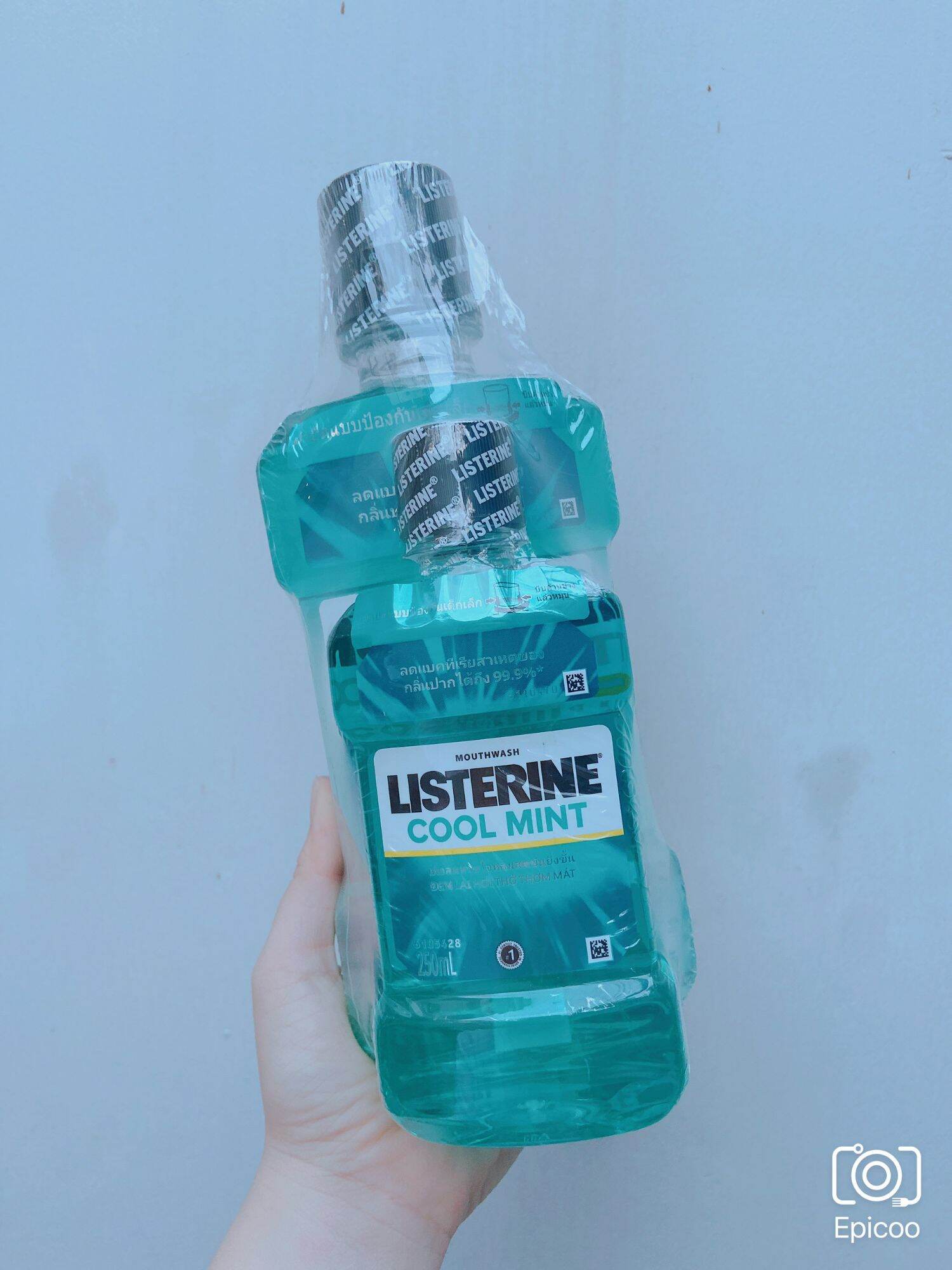 nước súc miệng listerine  750ml