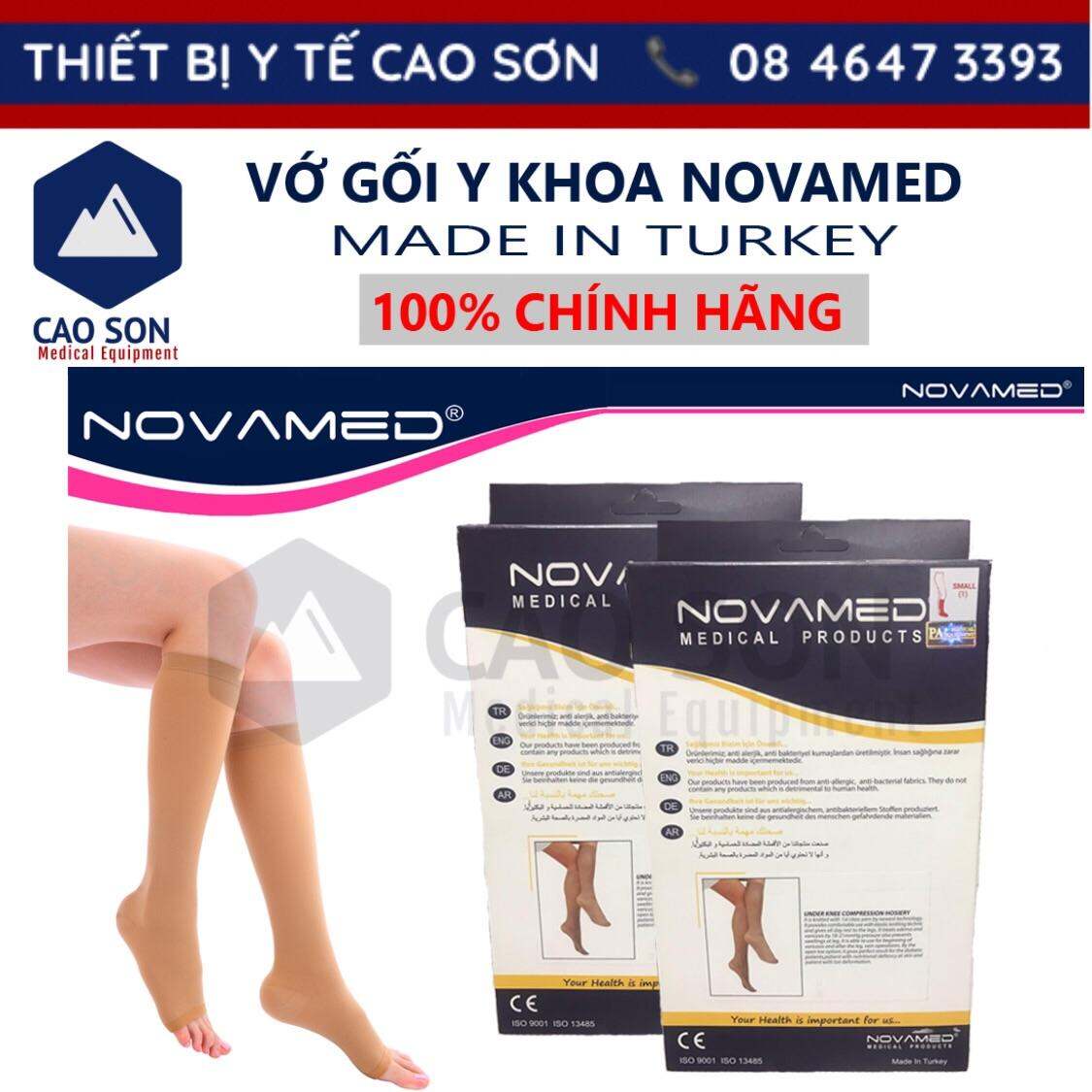 Vớ bắp chân NOVAMED Made in Thổ Nhĩ Kì