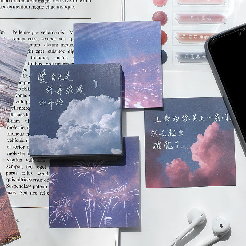 Giấy Nhớ, Giấy Note Phong Cách Vintage Hàn Quốc