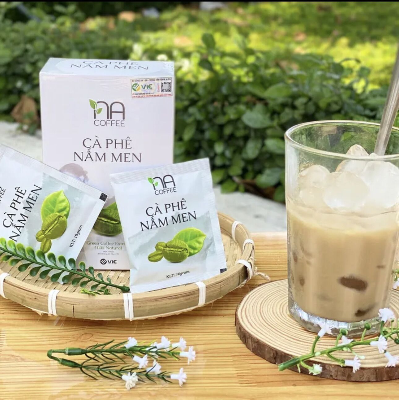 Cà phê nấm men giảm cân vic na coffee chính hãng