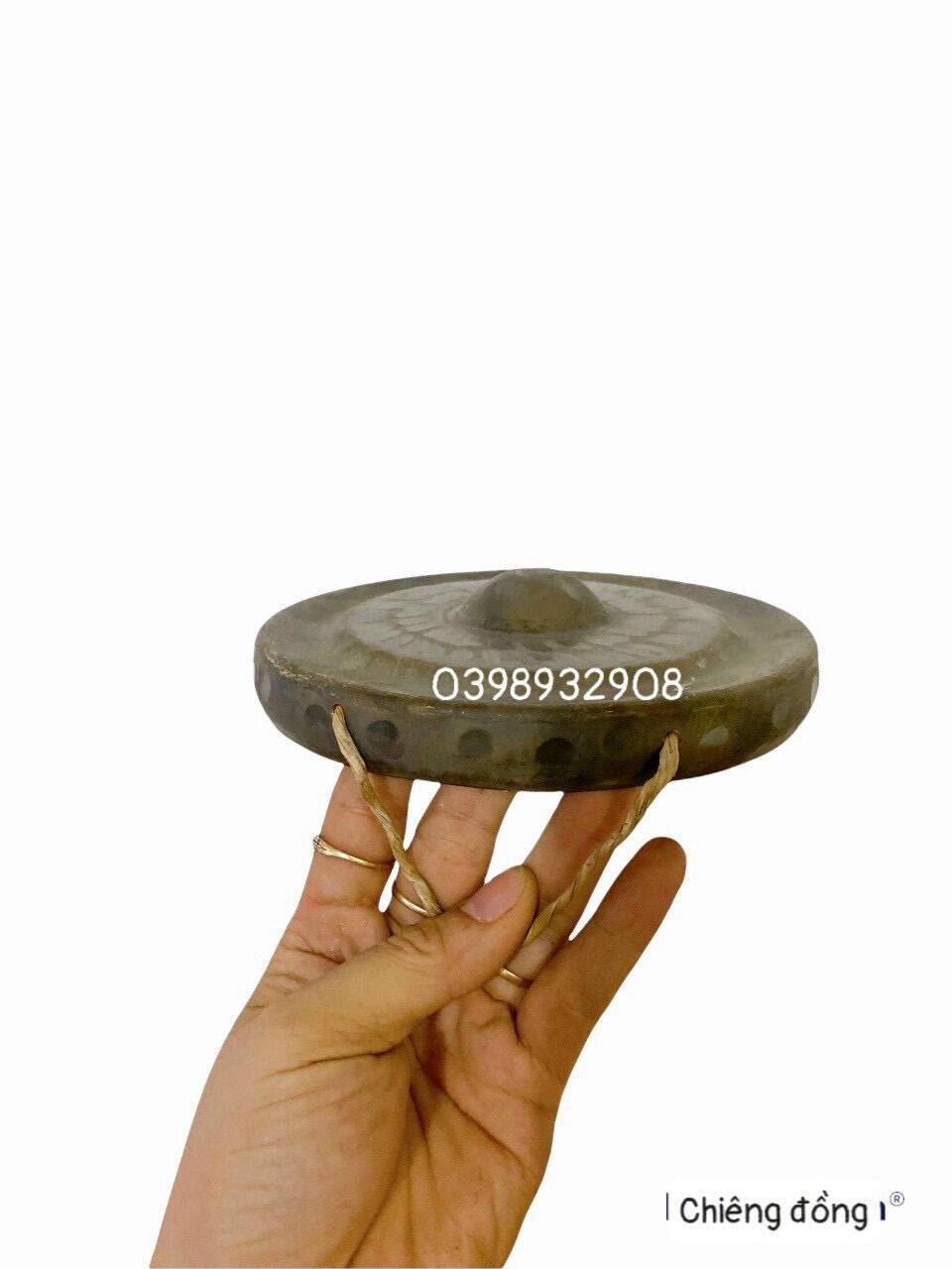 CHIÊNG ĐỒNG 16 CM LÀM BẰNG ĐỒNG
