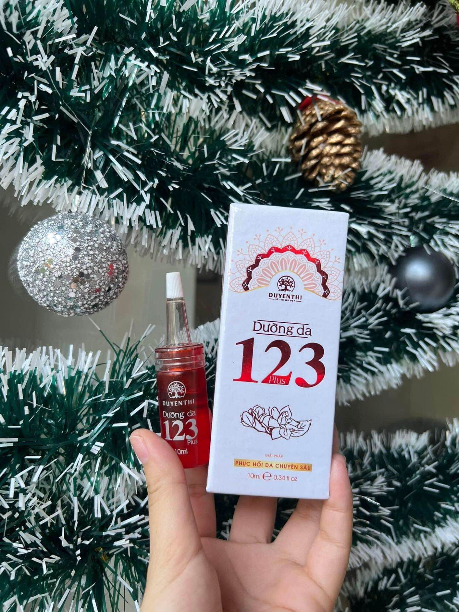 Dưỡng da 123 bách y sâm tái tạo phục hồi da mini 10ml