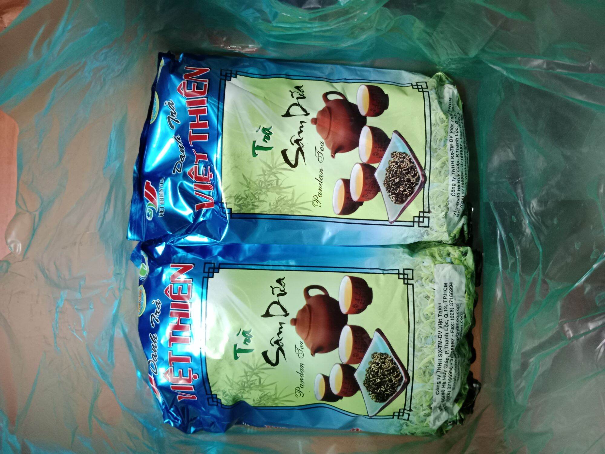 [Hàng Tết 2026] Trà Sâm Dứa Việt Thiên hảo hạng 400gr