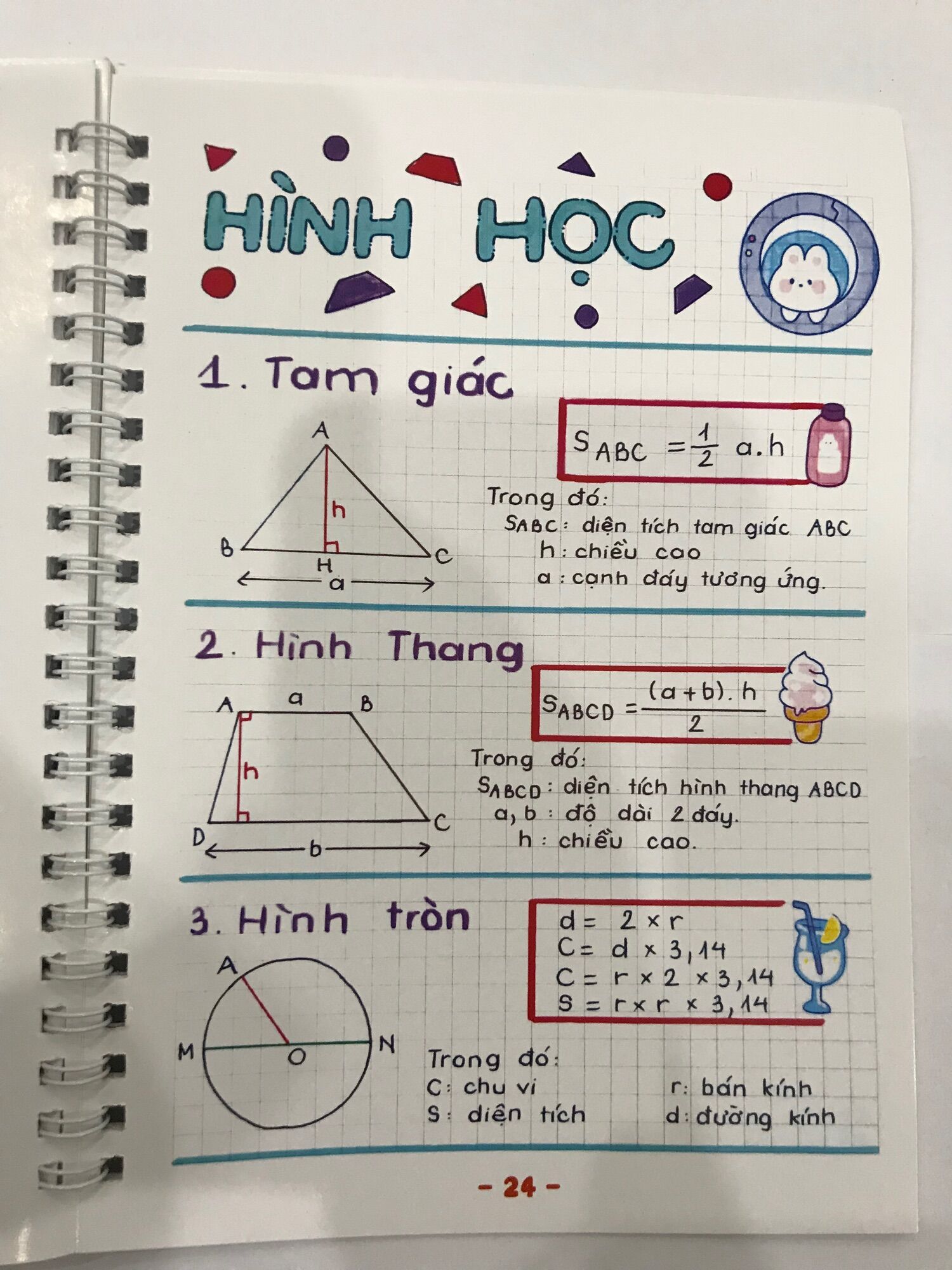 Sổ Tay Takenote Toán 5 khổ A5