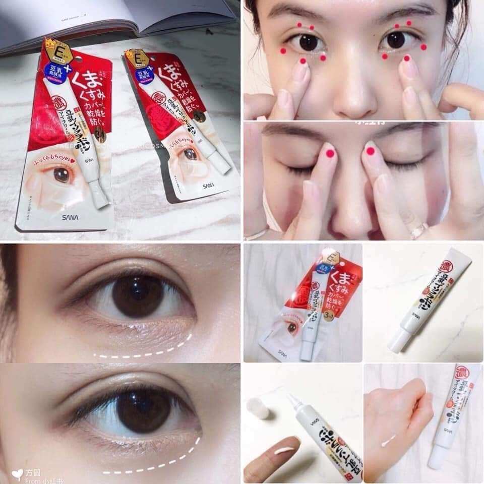 Kem mắt Sana 3 in 1 Nhật 20g
