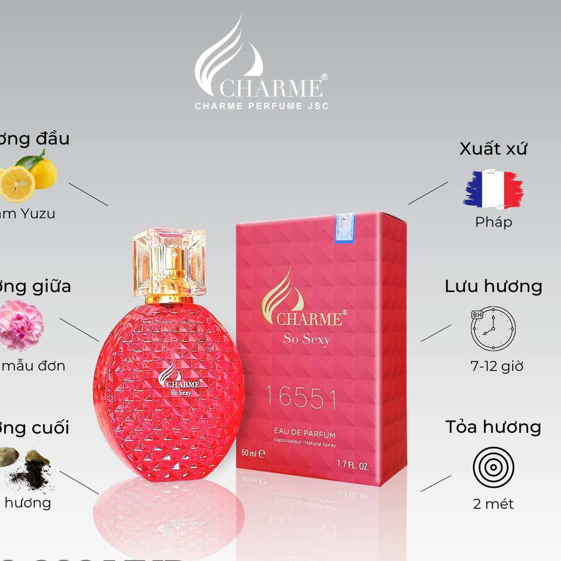 Nước hoa So sexy 50ml - so sexy 100ml mẫu cũ - 10ml cty