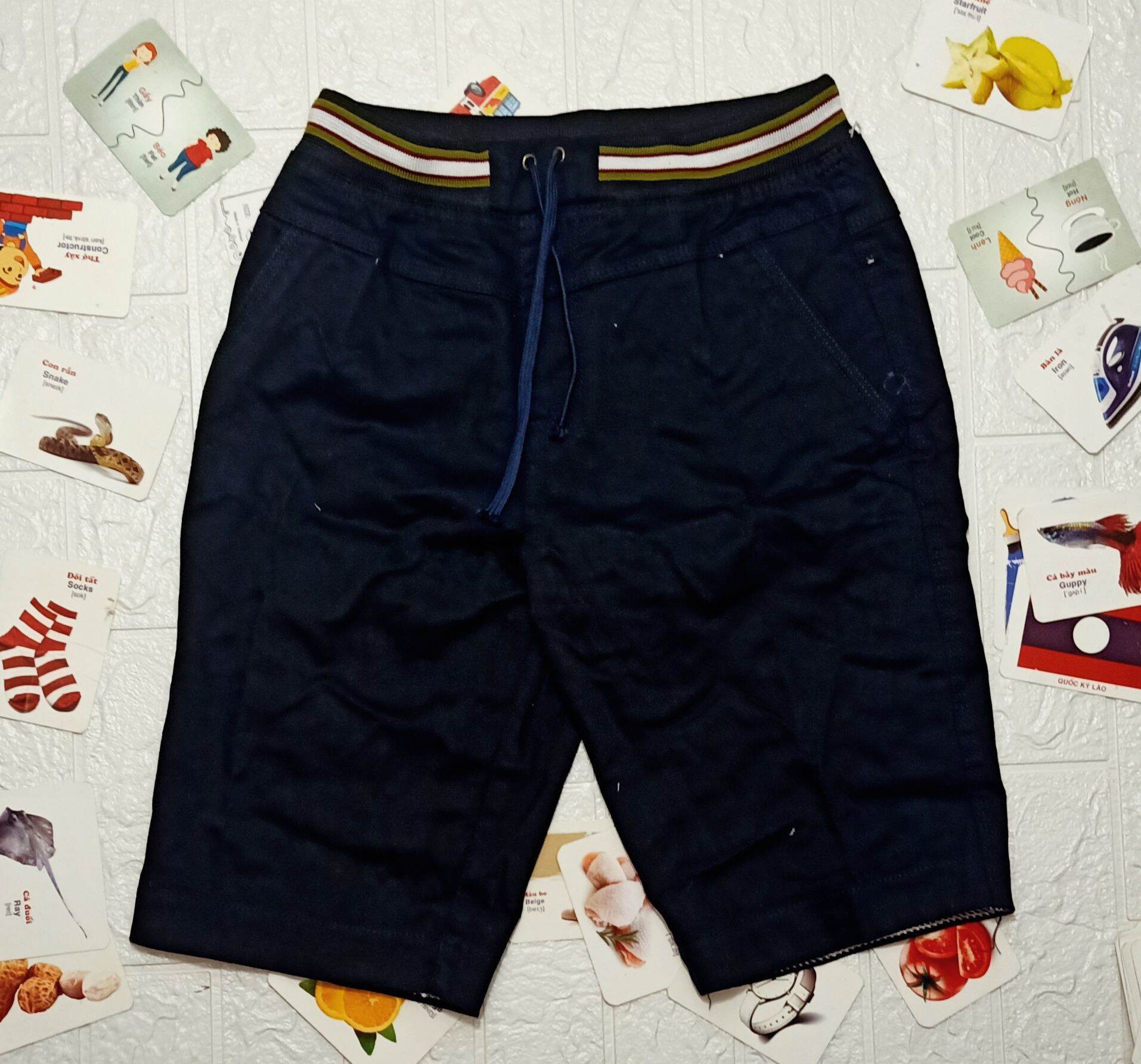 Quần short nam lưng thun HL76
