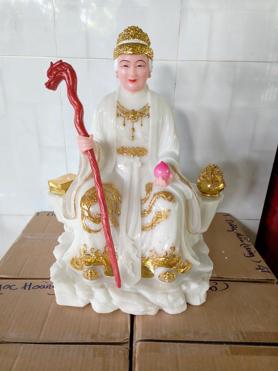 Tượng Lê Sơn Lão Mẫu cao 50cm