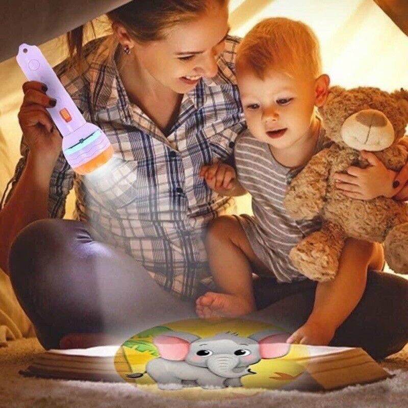 Đèn pin chiếu hình cho bé