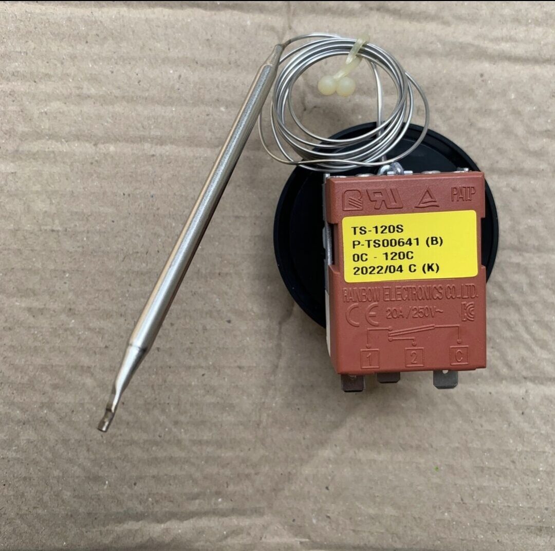 Chỉnh nhiệt RAINBOW  TS120  20A 120 độ C - chỉnh nhiệt nồi phở chiên nhúng