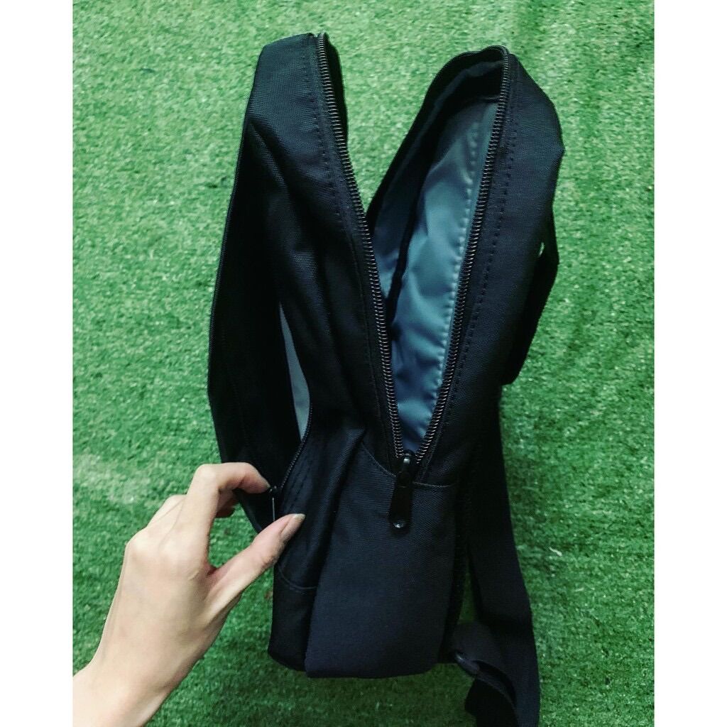 Black Barca Bag with 2 Compartments (Crossbody Soccer Shoe Bag and 2-Compartment Empty Bag)