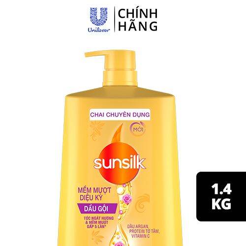 Dầu Gội Đầu Sunsilk chai 1,4Kg