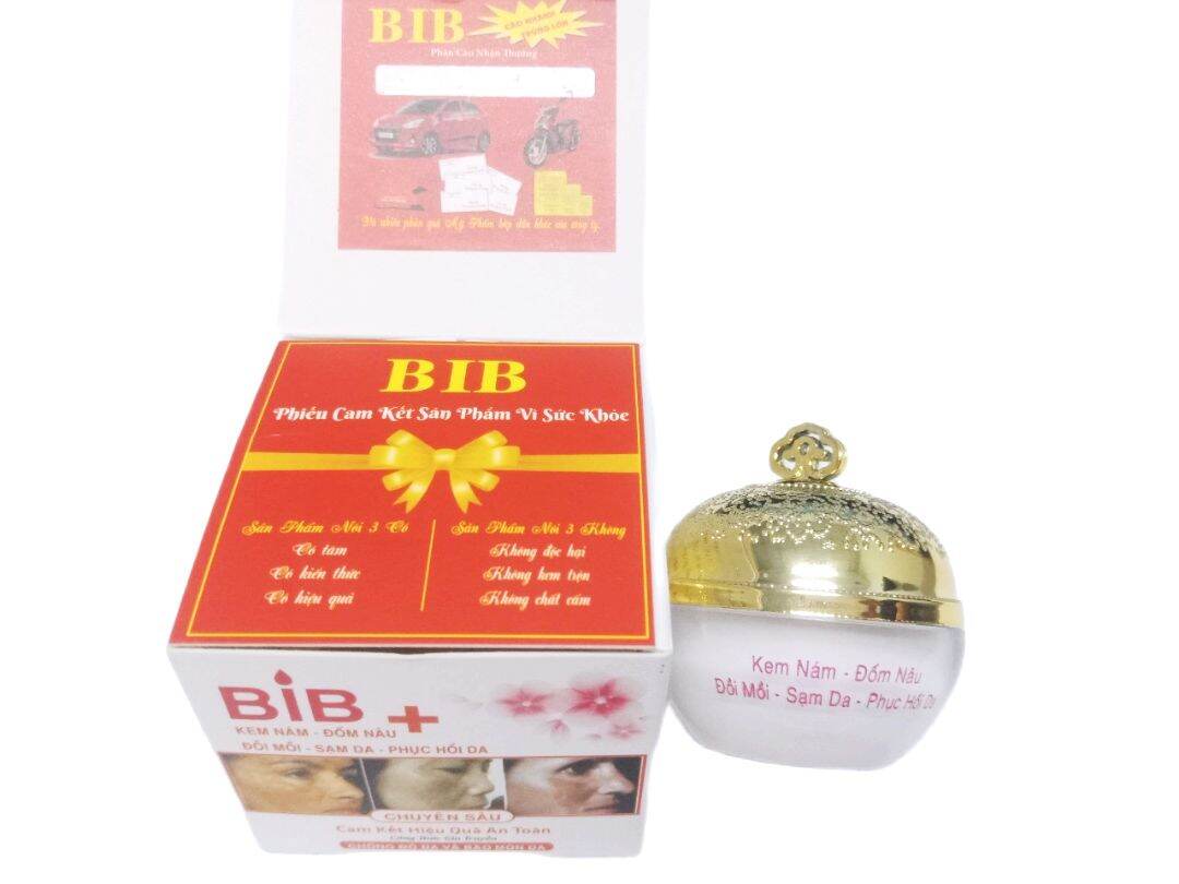 KEM NÁM - ĐỐM NÂU - ĐỒI MỒI - SẠM DA - PHỤC HỒI DA( BIB 16G )
