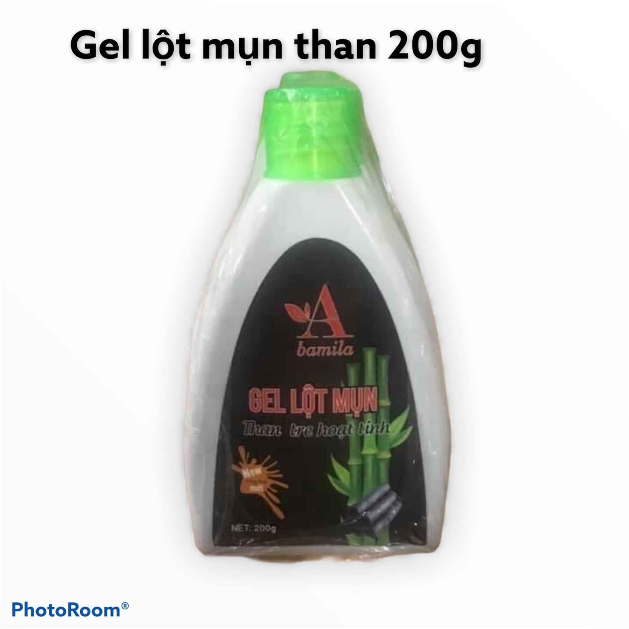 Combo Gel Lột Mụn 200g ( than và nha đam) &100 miếng mặt nạ giấy