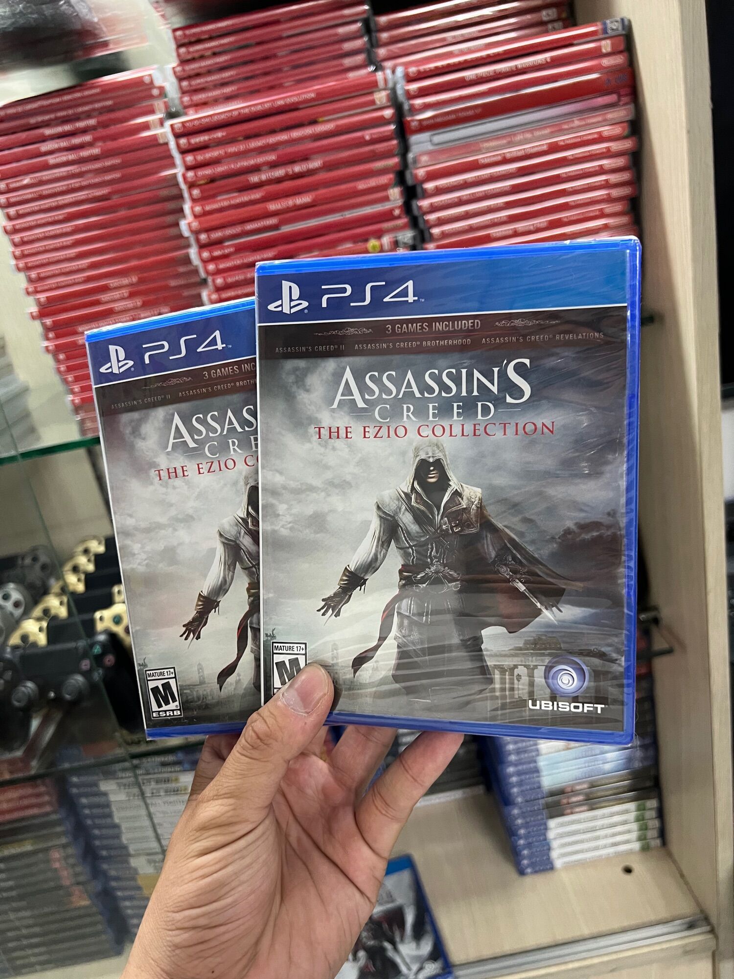 Đĩa chơi game PS4: Assassin's Creed: The Ezio Collection