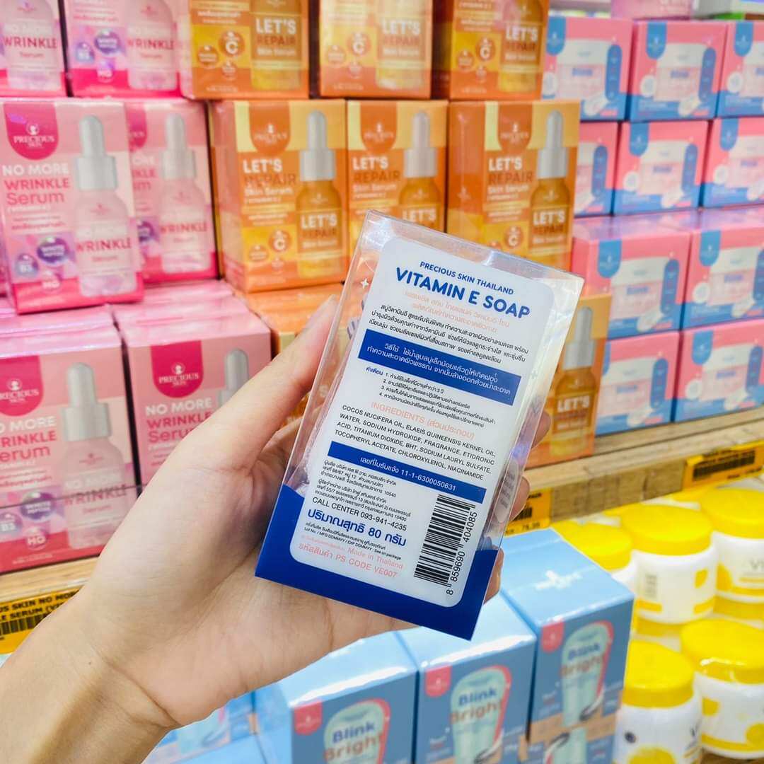Soap Tắm Trắng Da Vitamin E Thái Lan