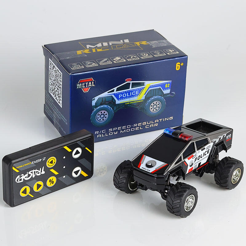 Bluetooth Remote Controlled Mini Toy Car Alloy 2.4G RC Off-Road Vehicle Dual Control - 6